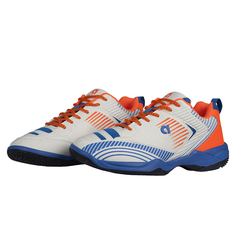 APACS Badminton Shoe - CP 255 - WHITE ORANGE