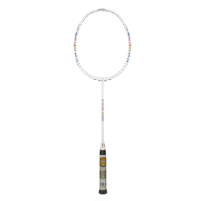 APACS Badminton Racket STATUS 15 - WHITE MATT