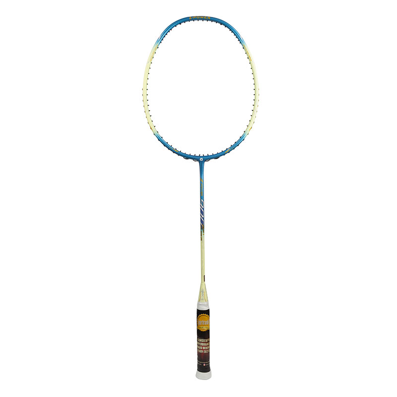 APACS Badminton Racket Z POWER 900 RP+ SUPER LITE – YELLOW BLUE GLOSSY